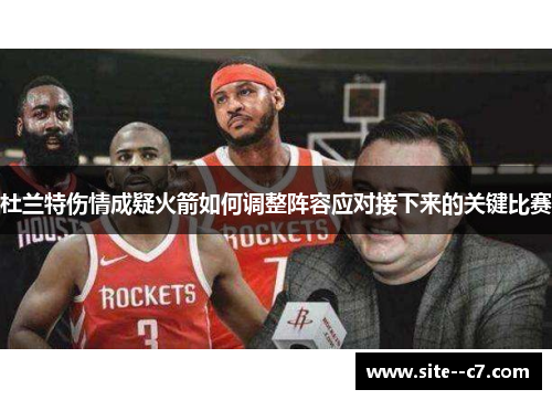杜兰特伤情成疑火箭如何调整阵容应对接下来的关键比赛